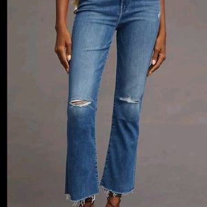 Mother jeans  Hustler ankle Fray, can't Stop Staring sz 31